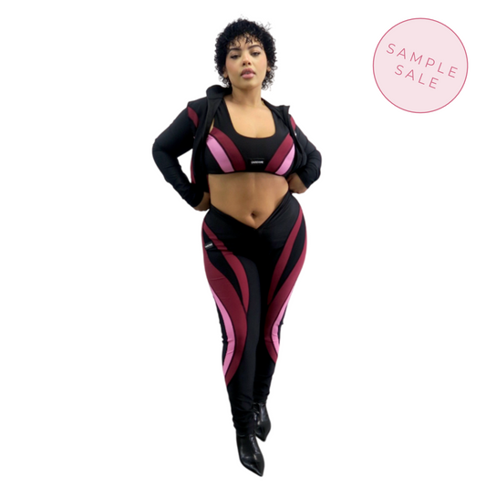 Sujetador deportivo VARENNE color morado