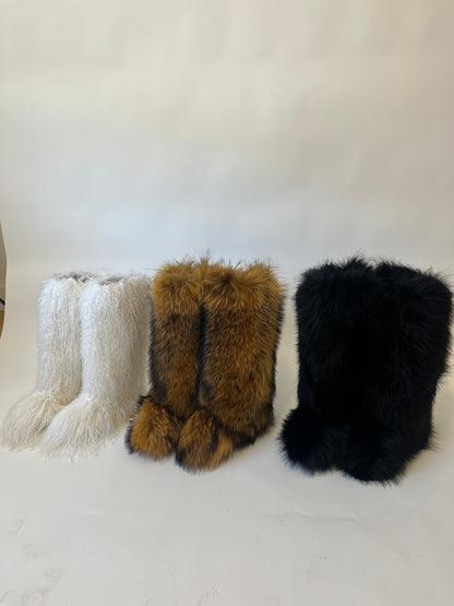 Mongolian Fur Boots