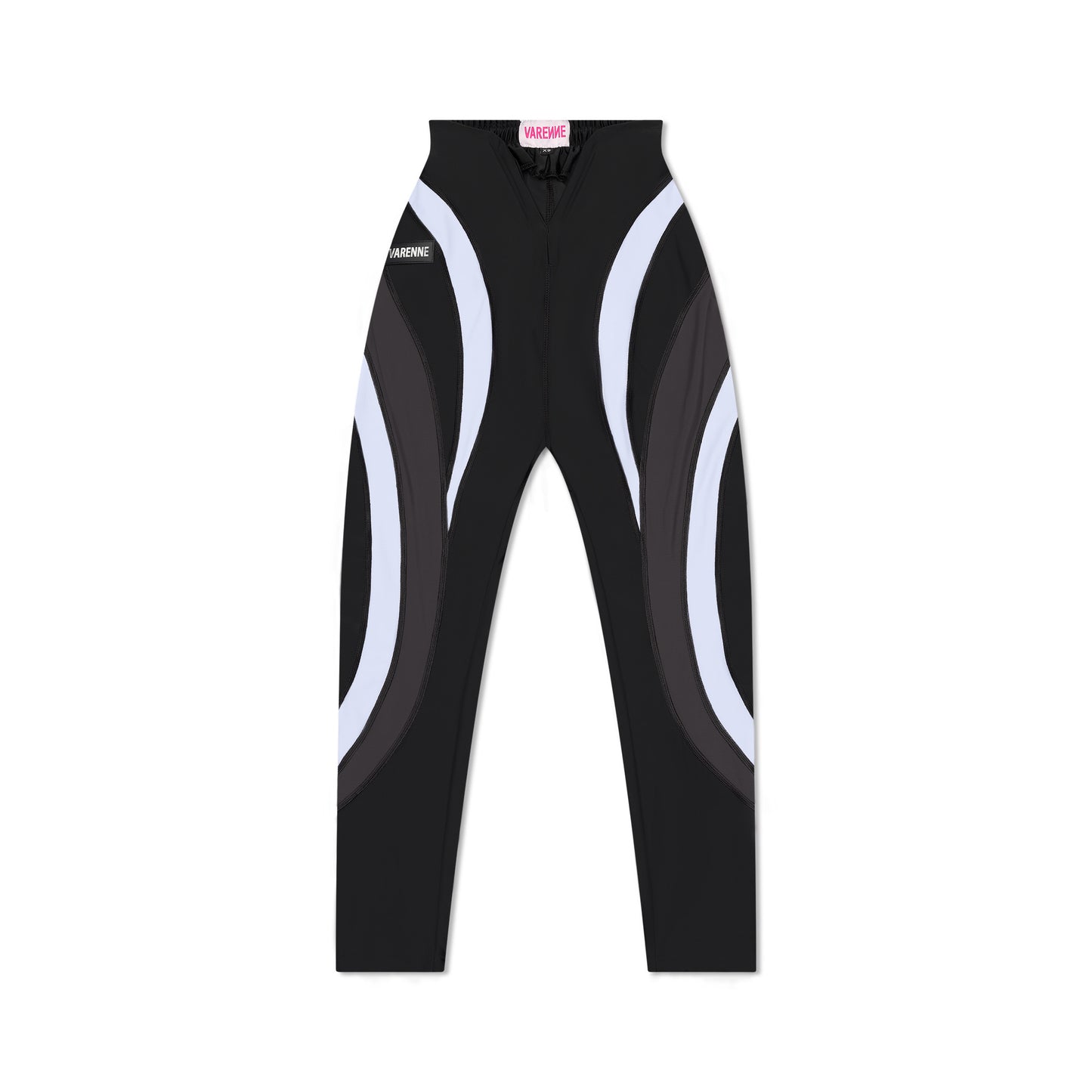 Leggings negros con corte en V