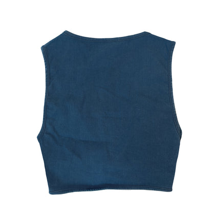 [VENTA DE MUESTRAS] Top vaquero azul oscuro