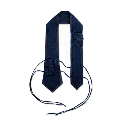 Denim Halter Blue
