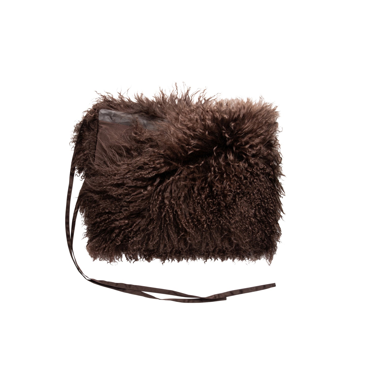 Mongolian Fur Mocha Skirt