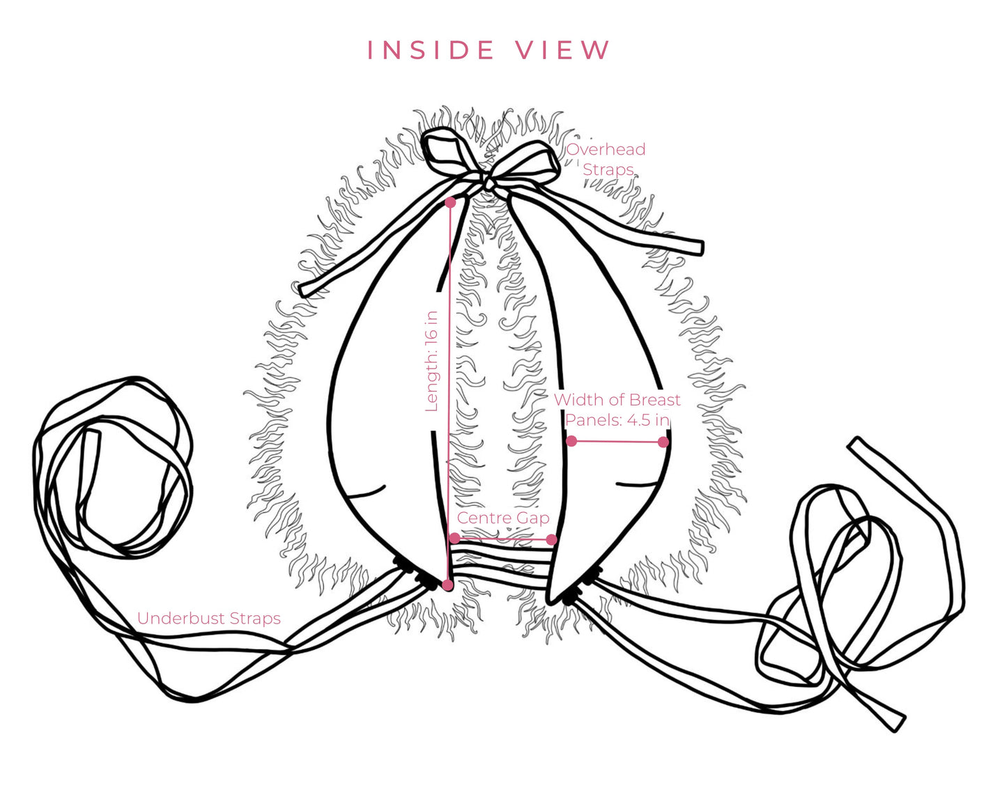 Mongolian Bikini Halter Butter