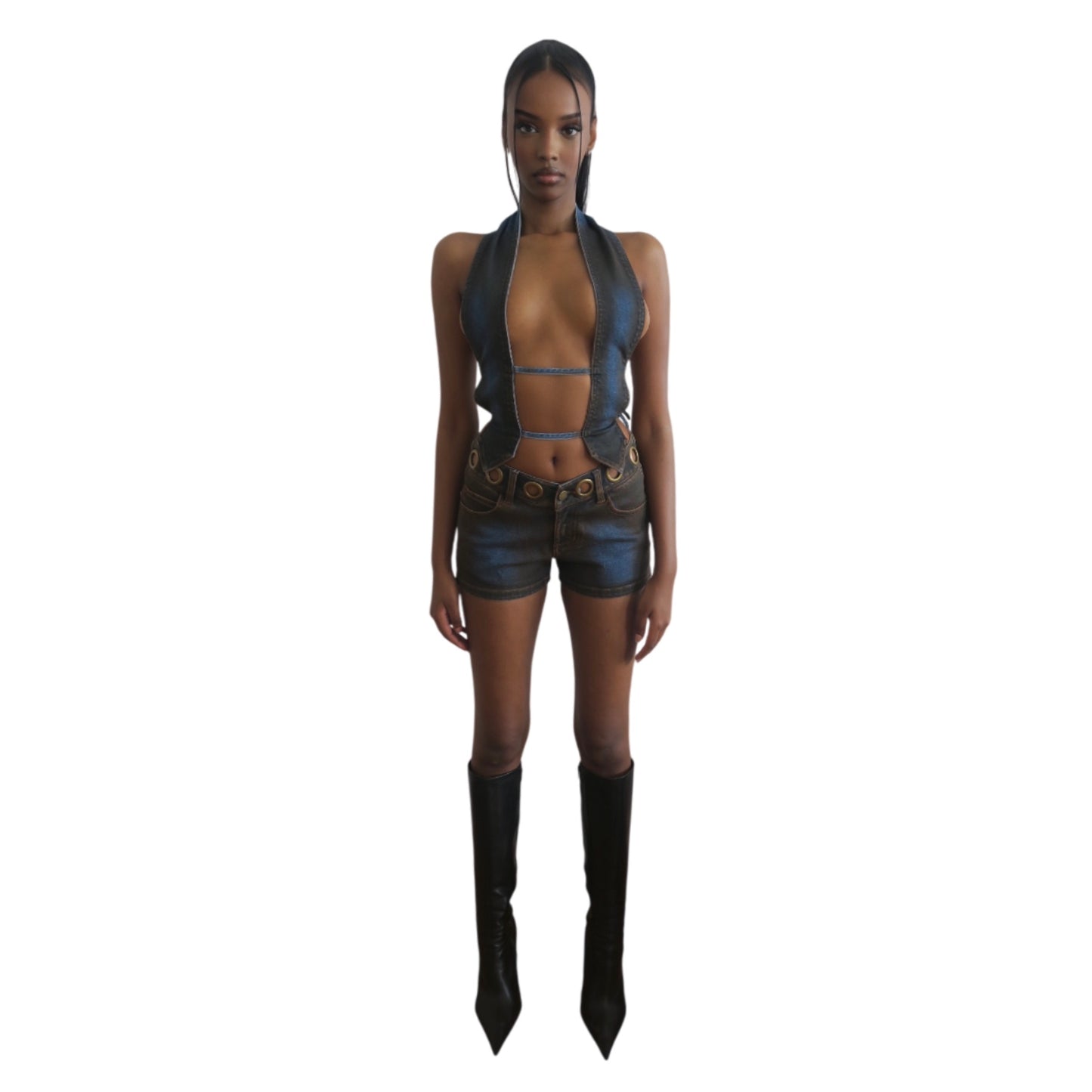 Denim Halter