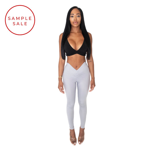[SAMPLE SALE] V Cut Grey Leggings