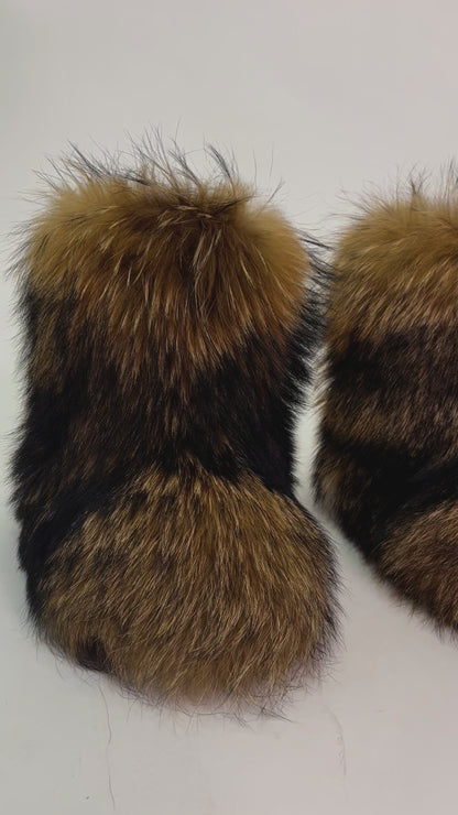 Botas de piel