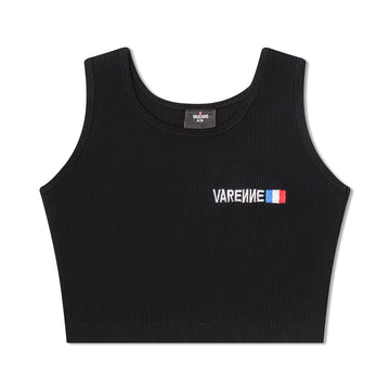 Cropped Tank Black