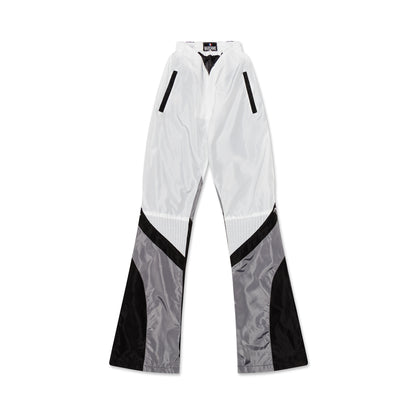 V CUT White Moto Slush Pants