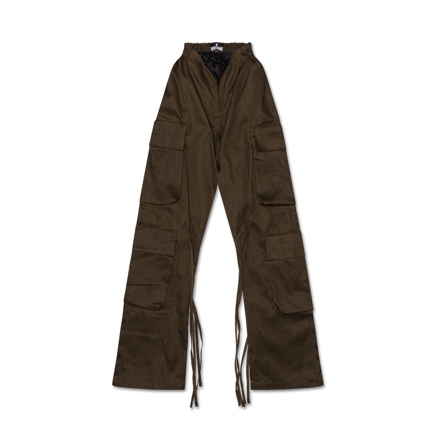 V Cut Olive Khaki Pants