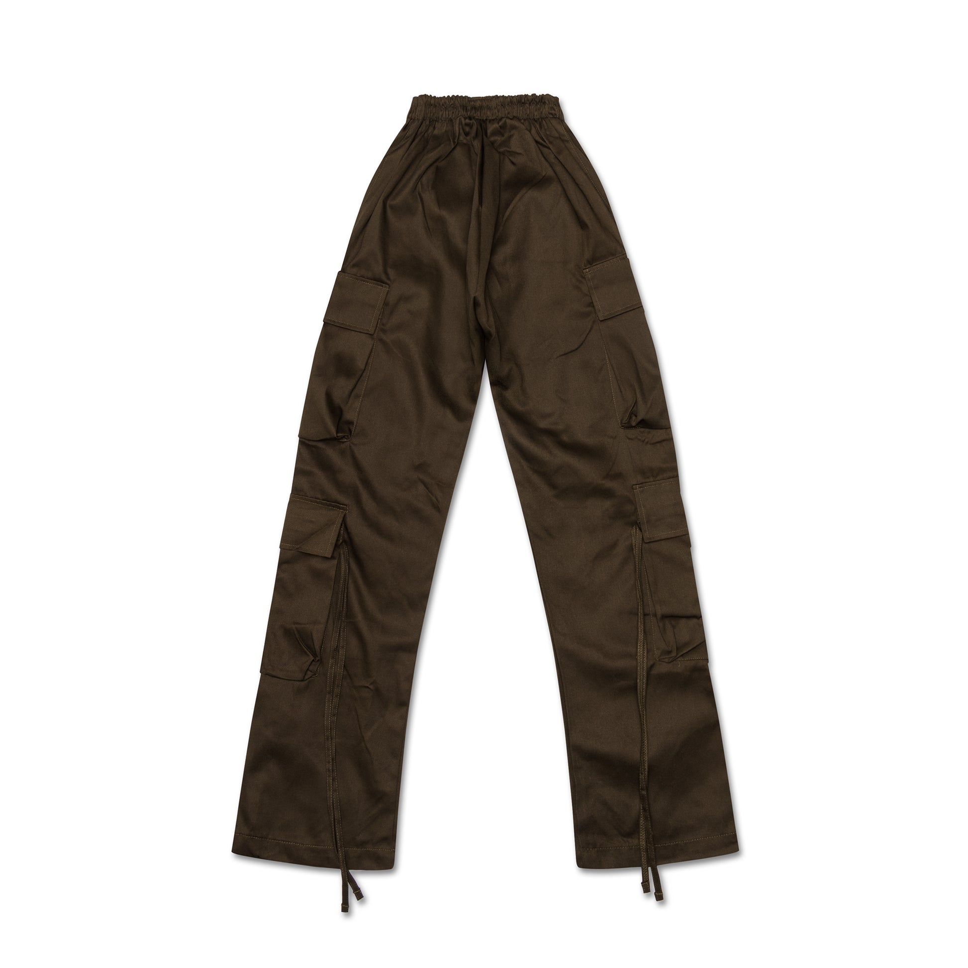 V Cut Olive Khaki Pants