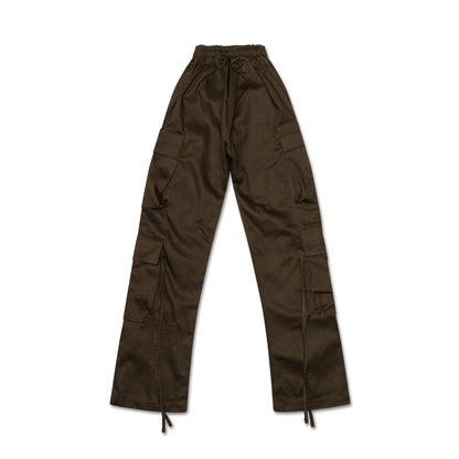 V Cut Olive Khaki Pants