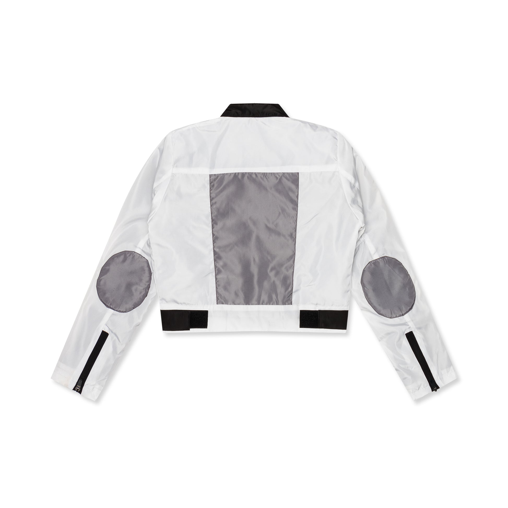 White Moto Slush Jacket