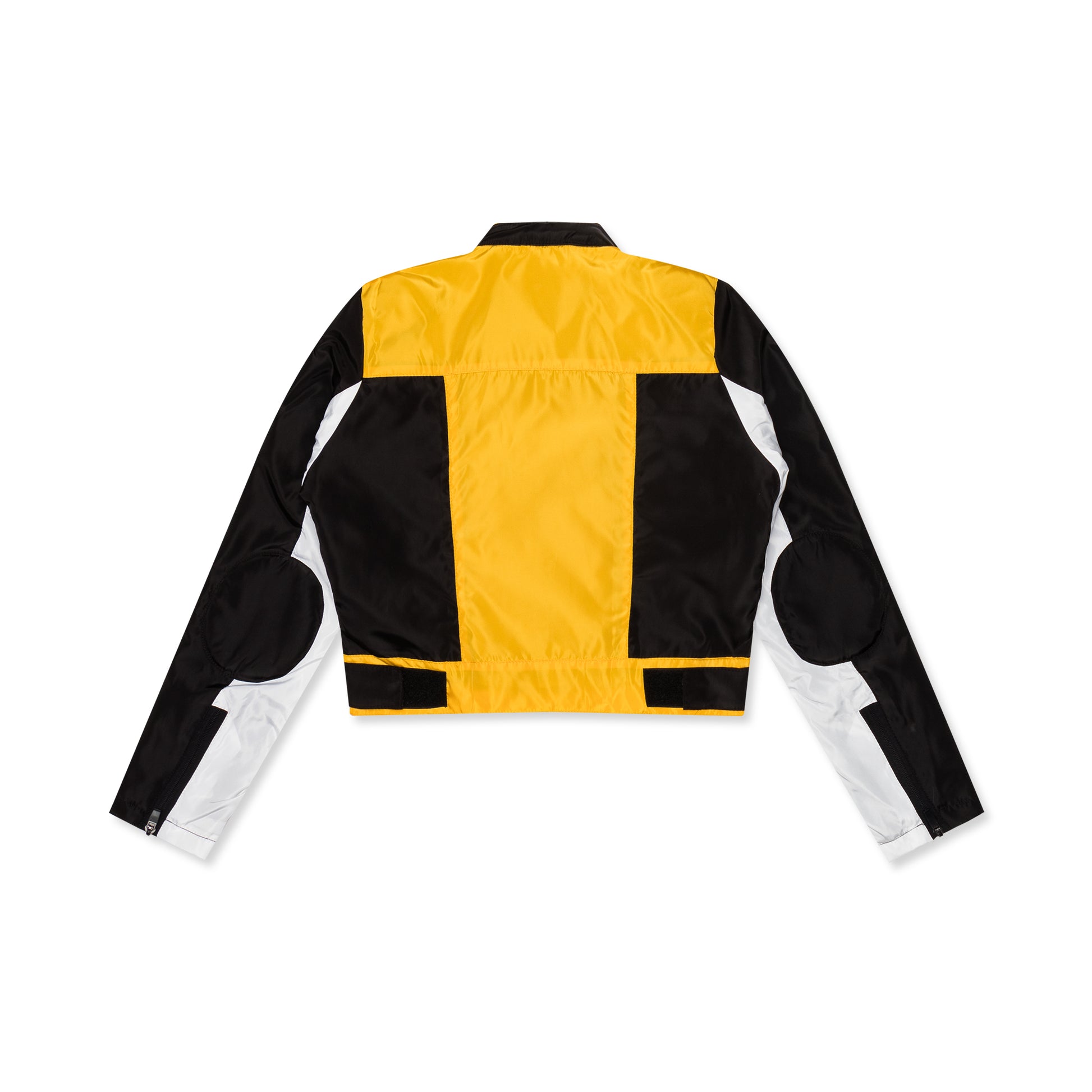 Yellow Moto Slush Jacket