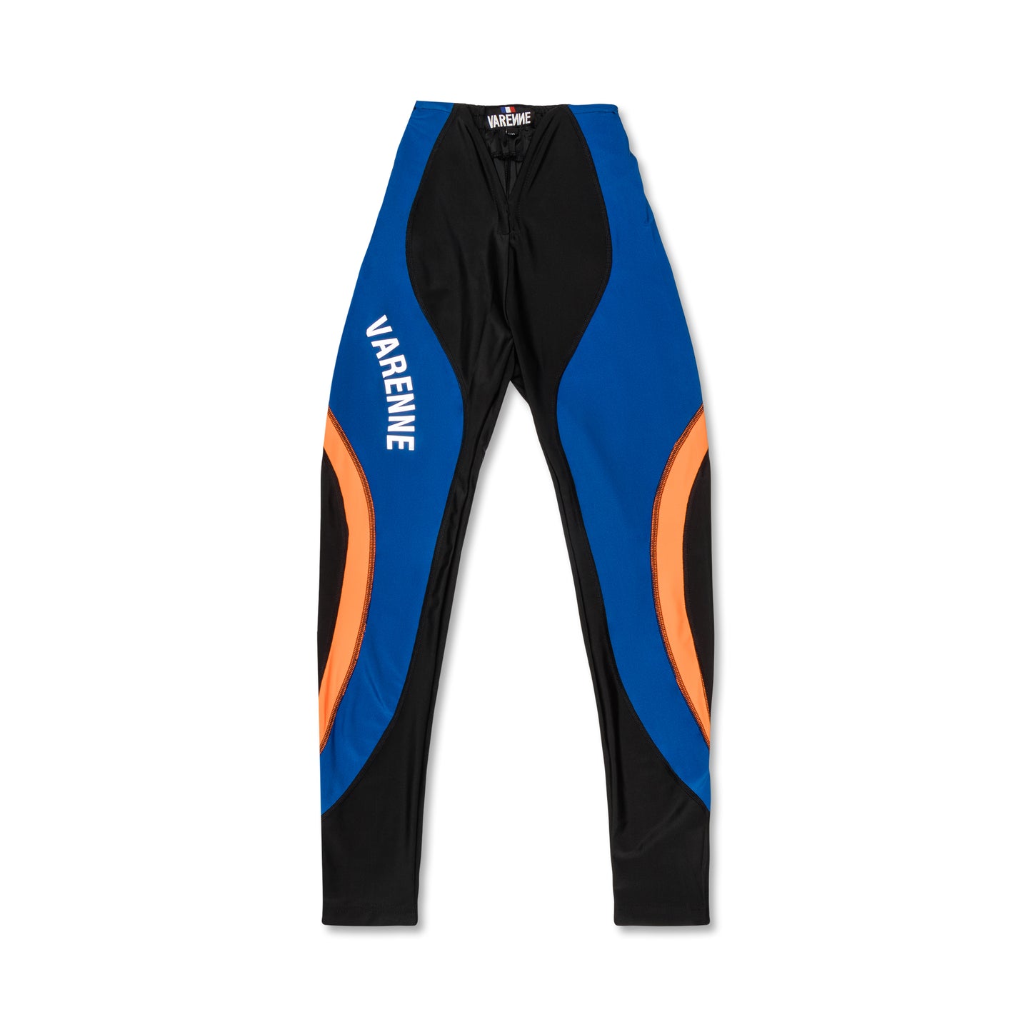 V Cut Cobalt Leggings