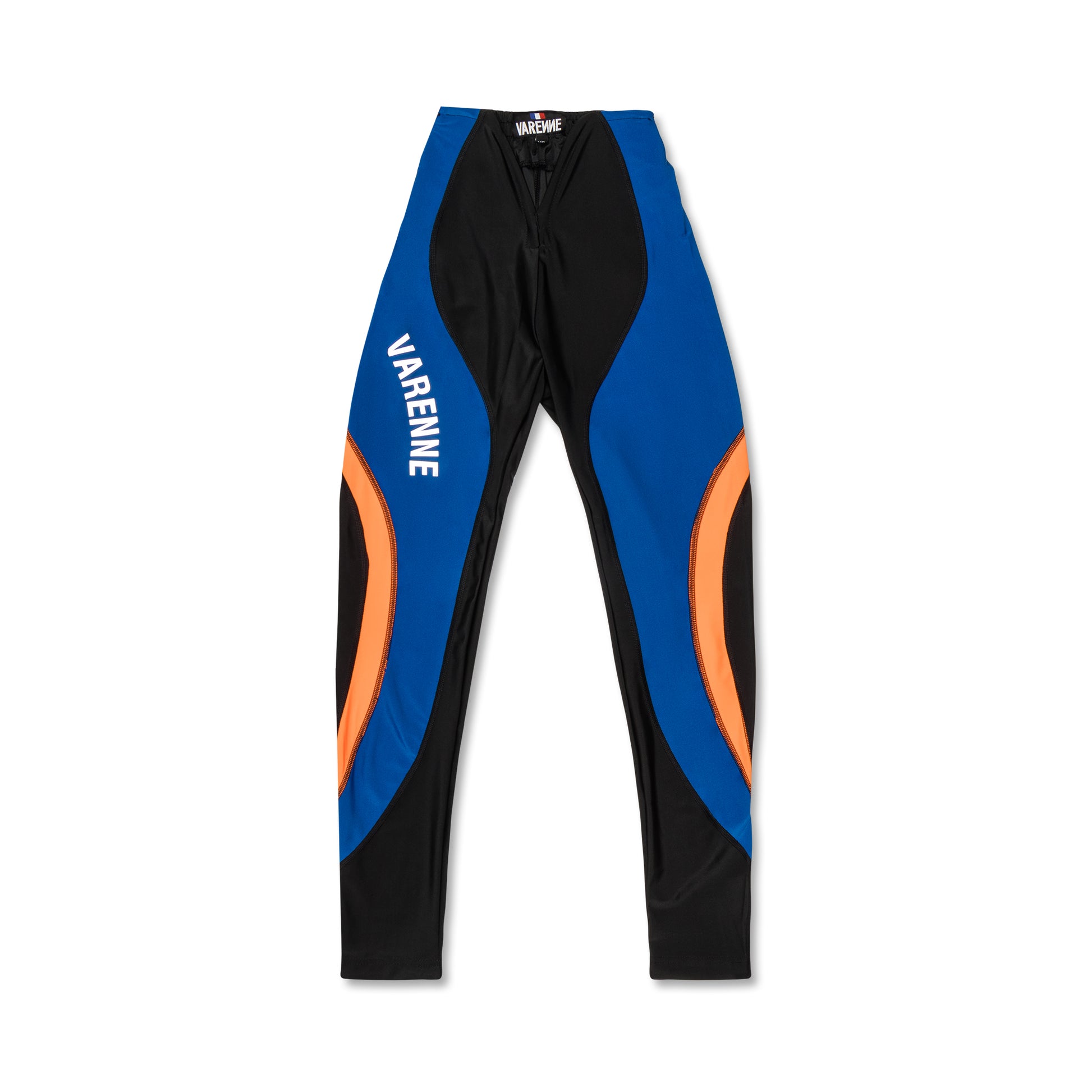 V Cut Cobalt Leggings
