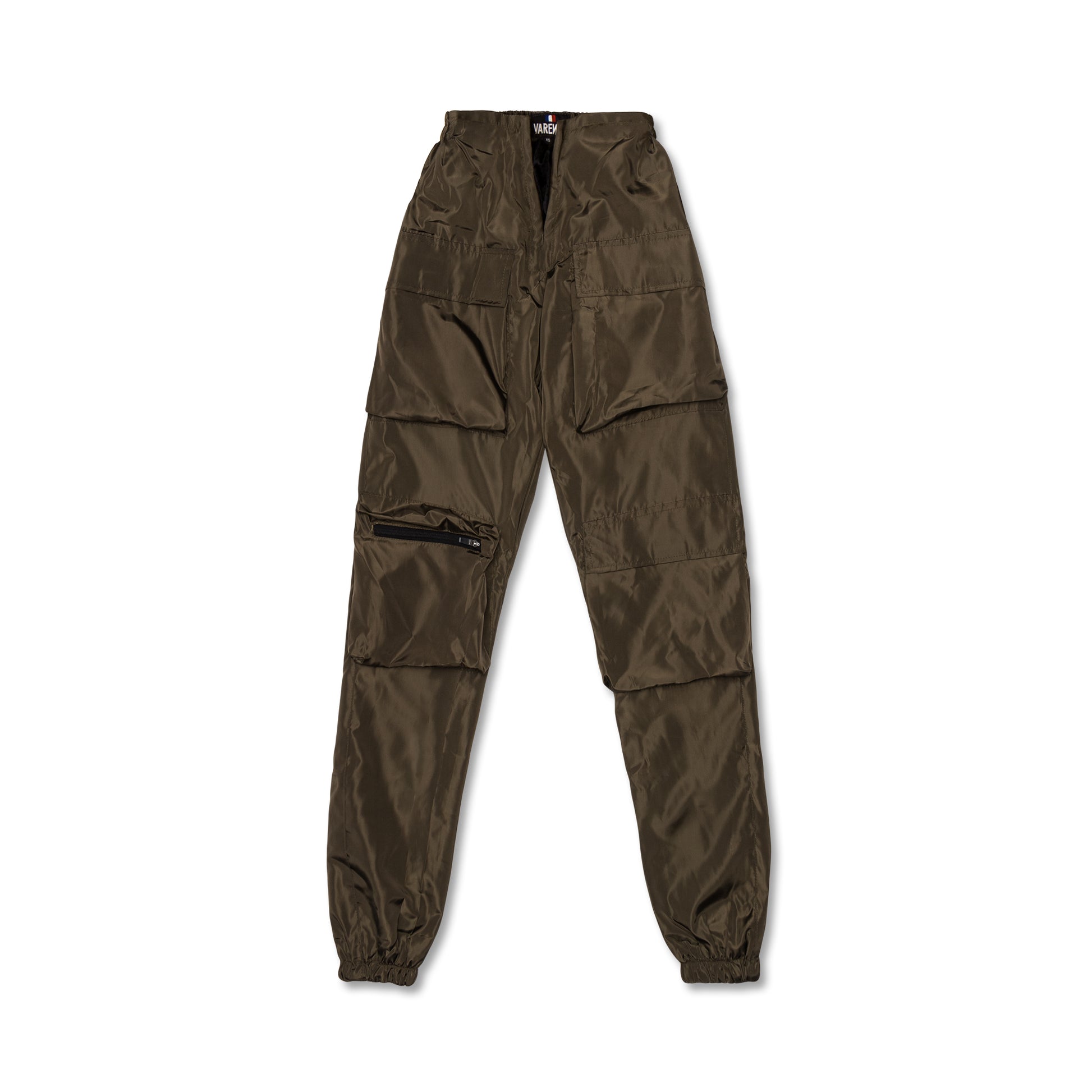 V Cut Cargo Joggers Army Green