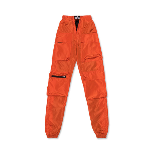 V Cut Cargo Joggers Burnt Orange