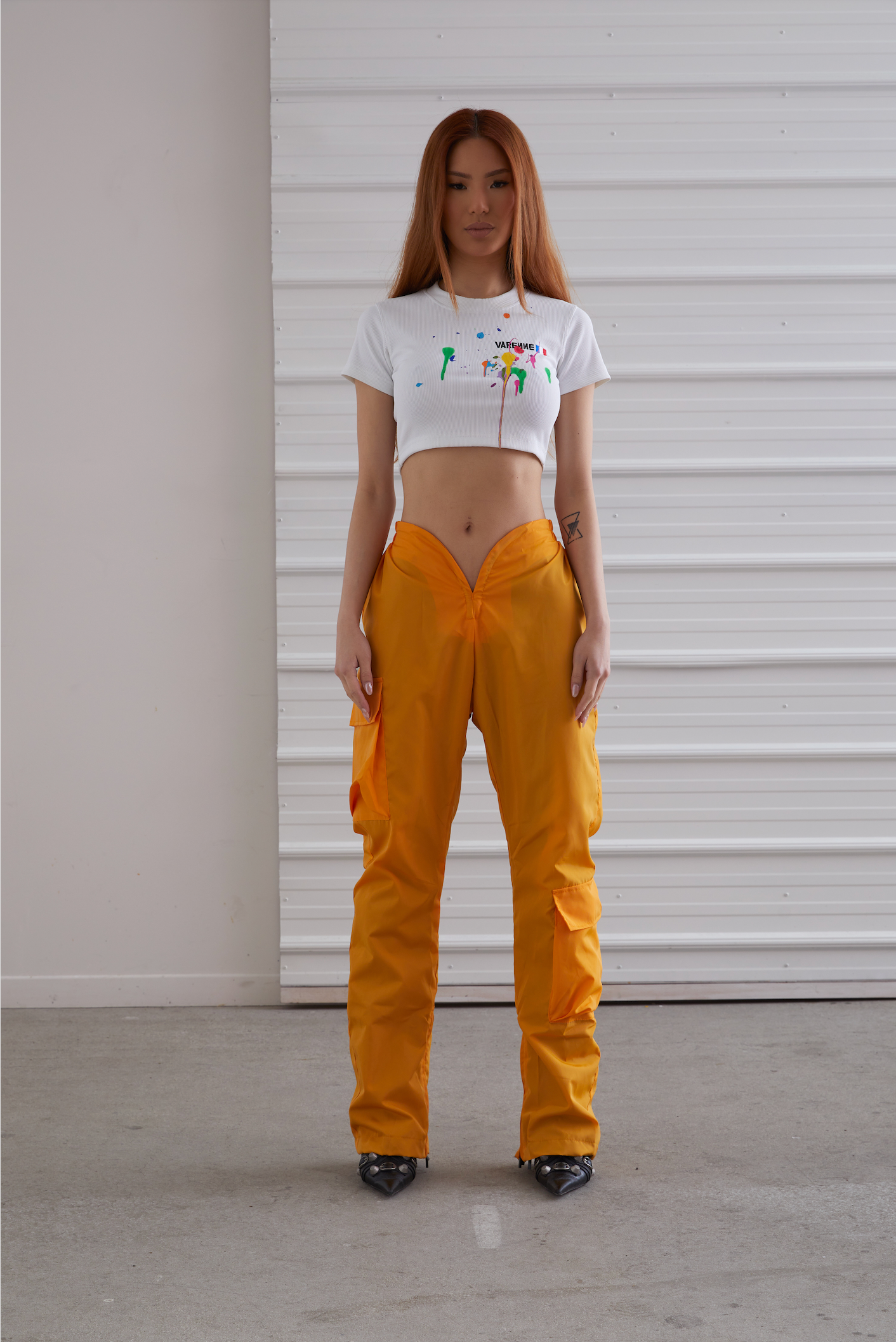 Painted Cropped Top